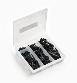 Best Black Steel Diamond-Head Forged Nails From Clouterie Rivierre, 140 Assorted Pieces Fasteners