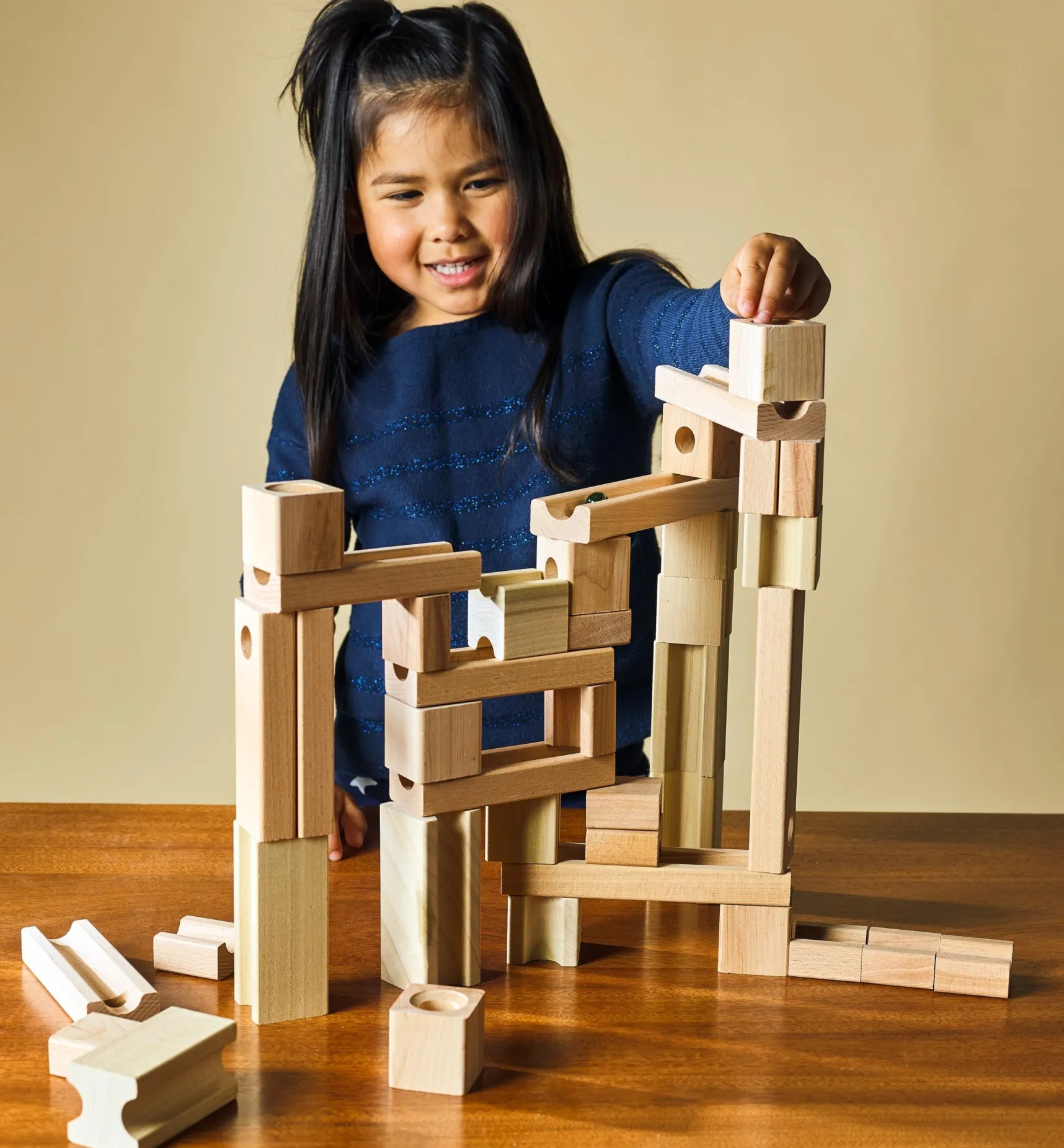 Hot Blocks & Marbles Set Toys & Games