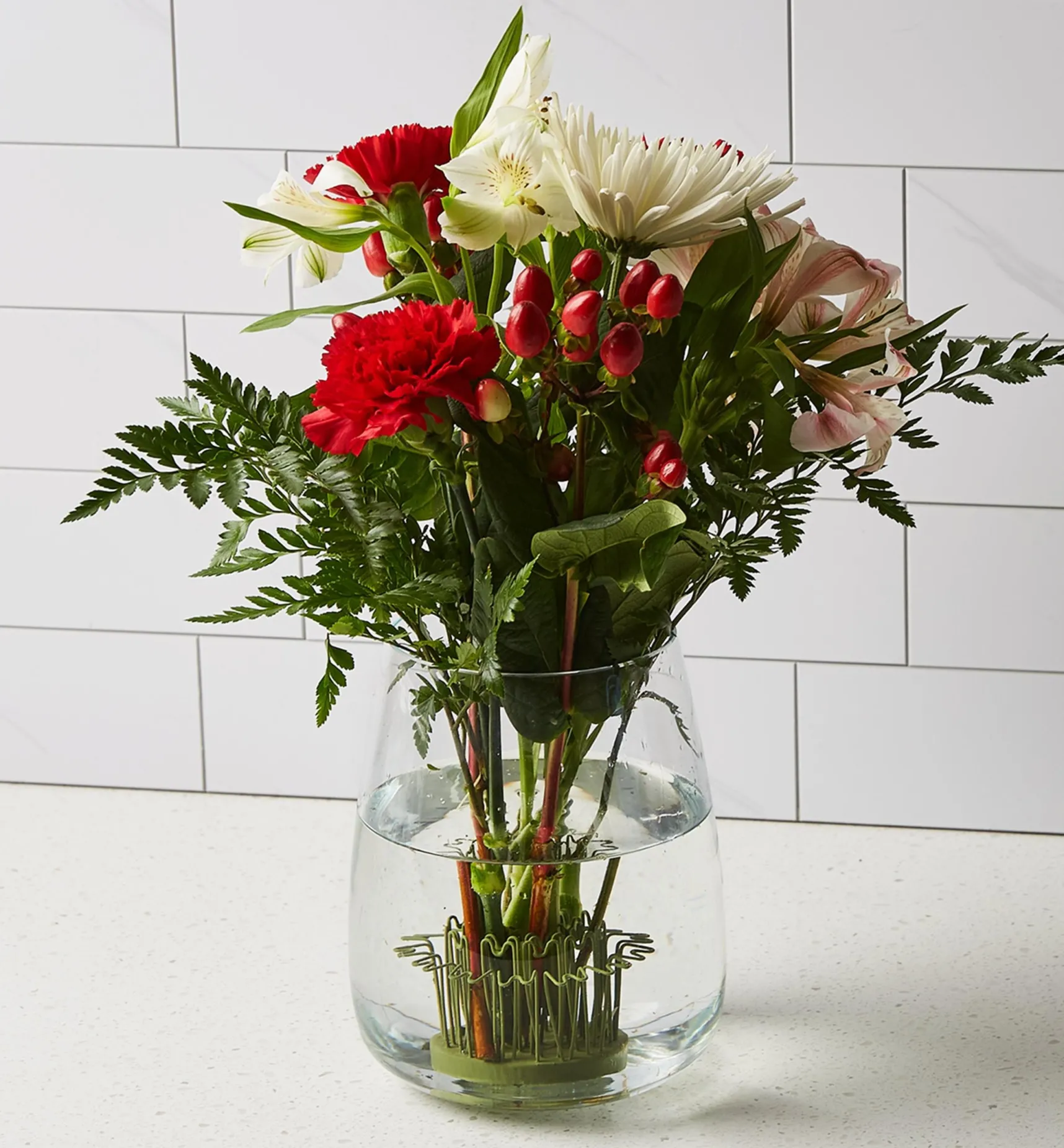 Clearance Blue Ribbon Flower Holder Indoor Gardening