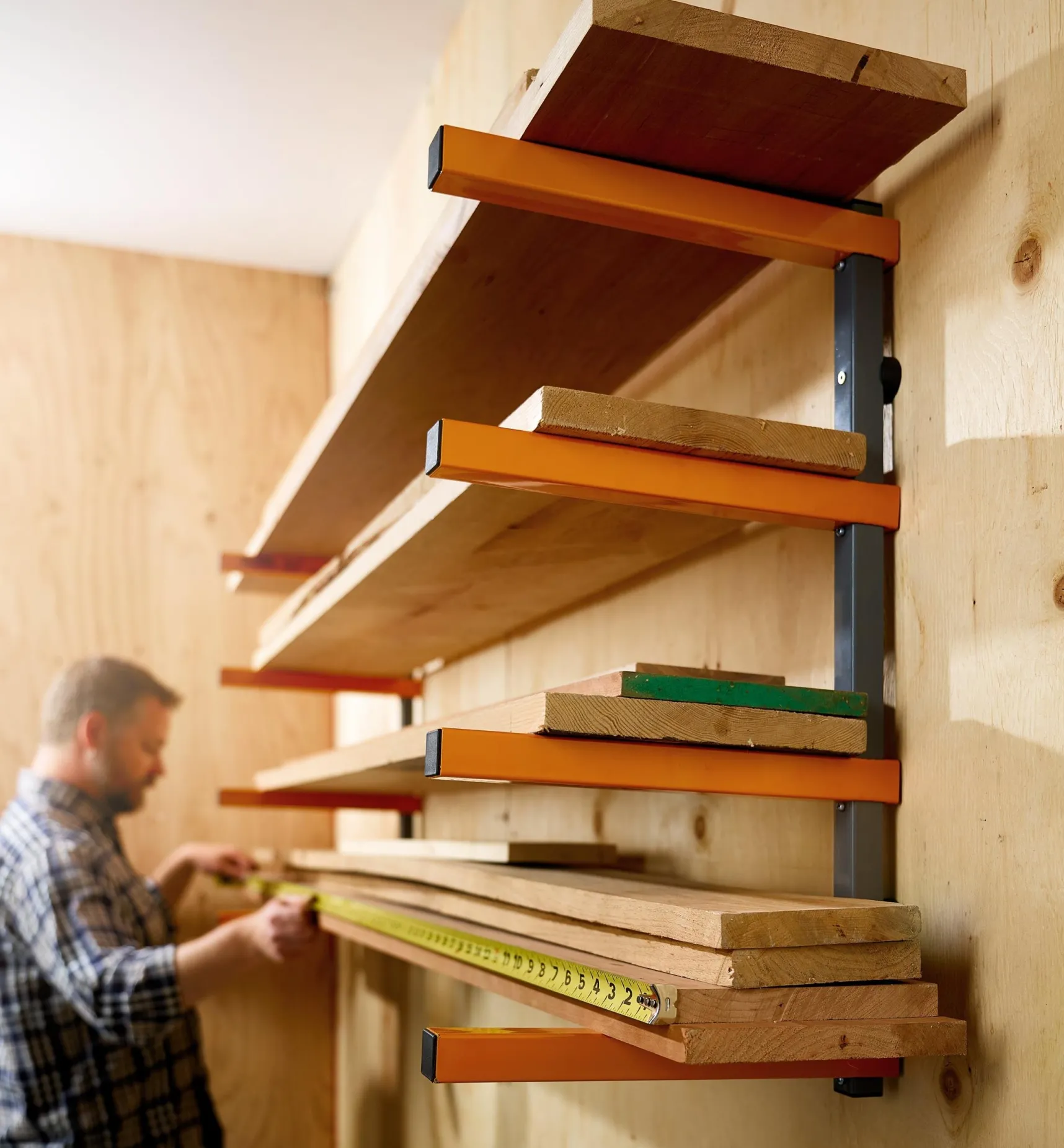 Sale Bora Four-Shelf Lumber Rack Storage Organization