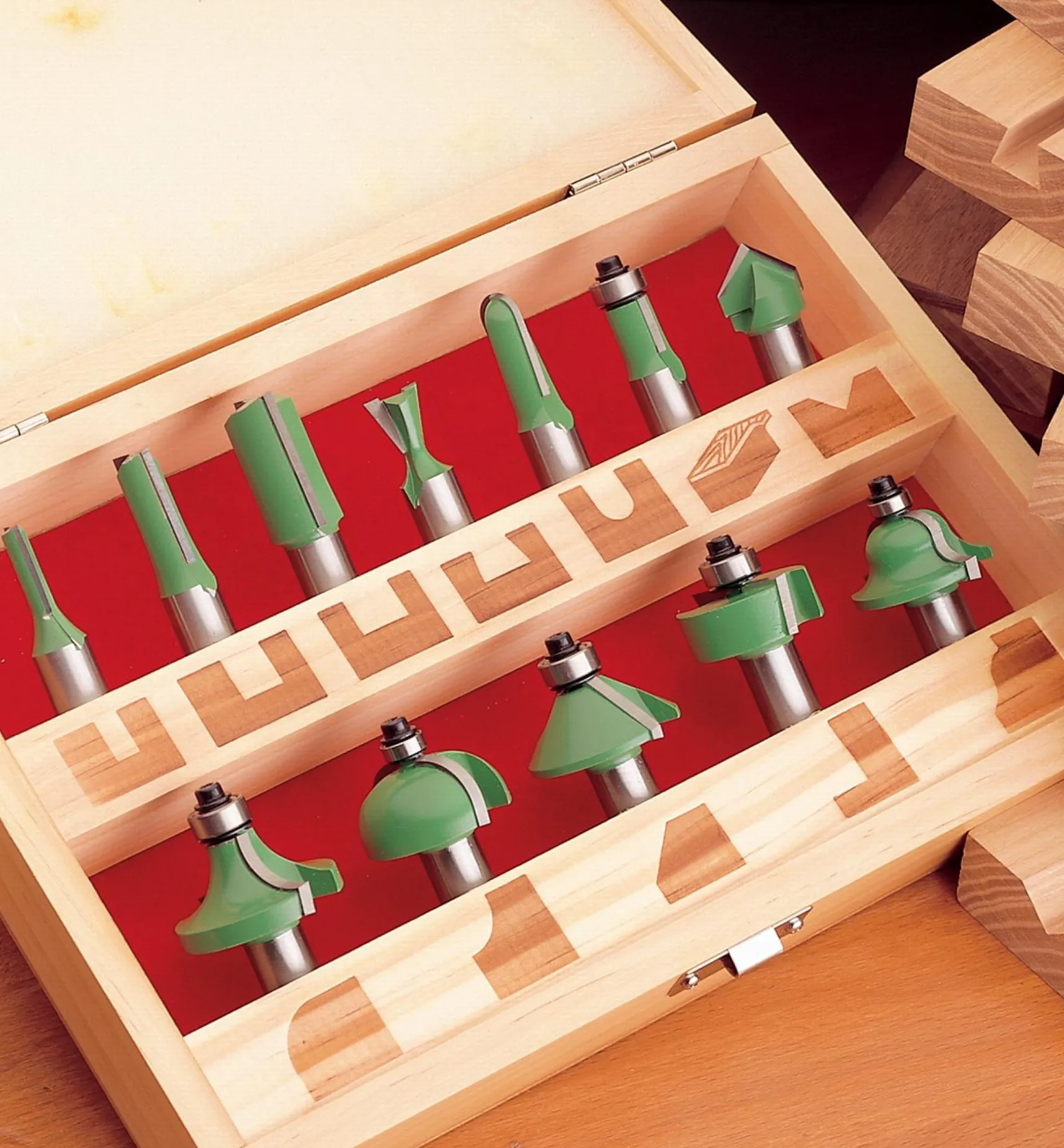 Online Boxed Set Of 12 Router Bits Routing
