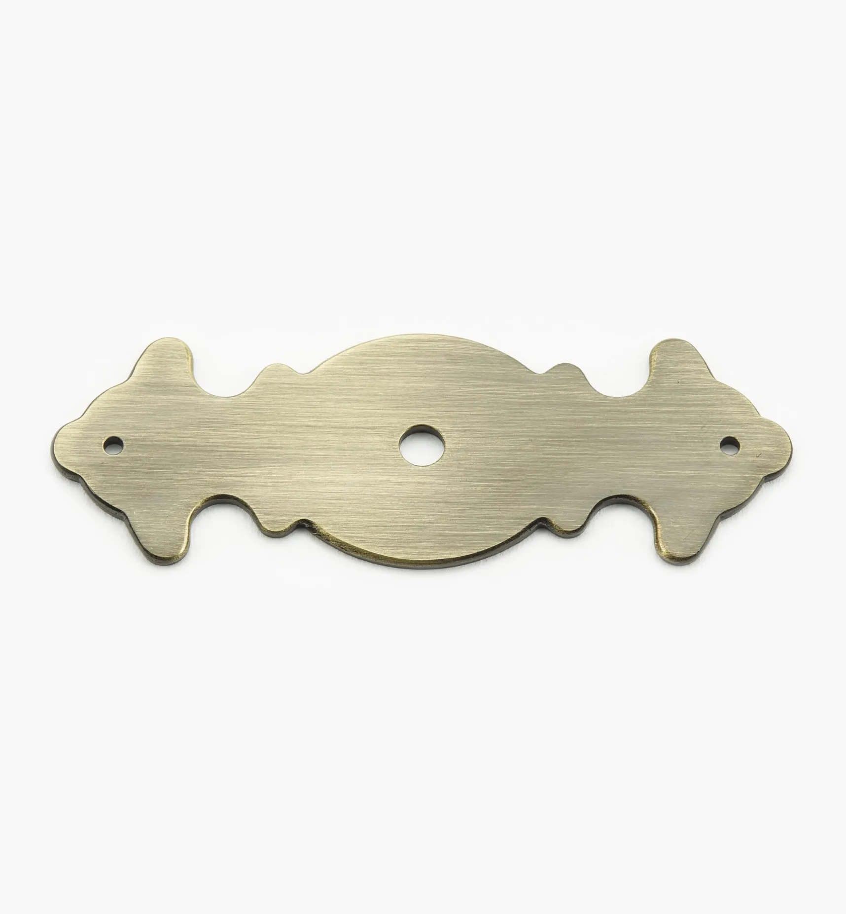 Sale Brass Plate Spear-End Escutcheon (#4) Escutcheons