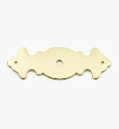 Sale Brass Plate Spear-End Escutcheon (#4) Escutcheons