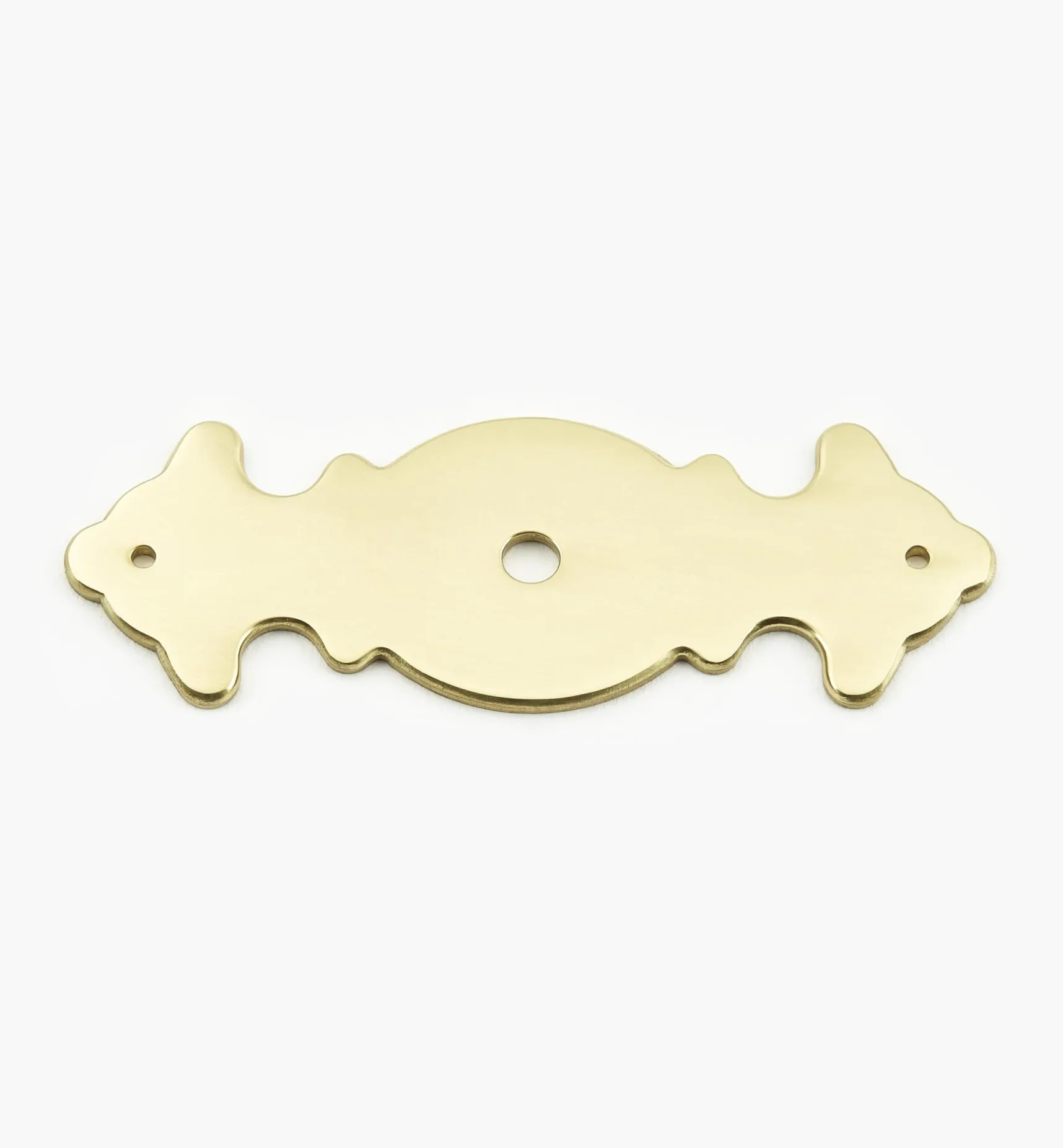 Sale Brass Plate Spear-End Escutcheon (#4) Escutcheons
