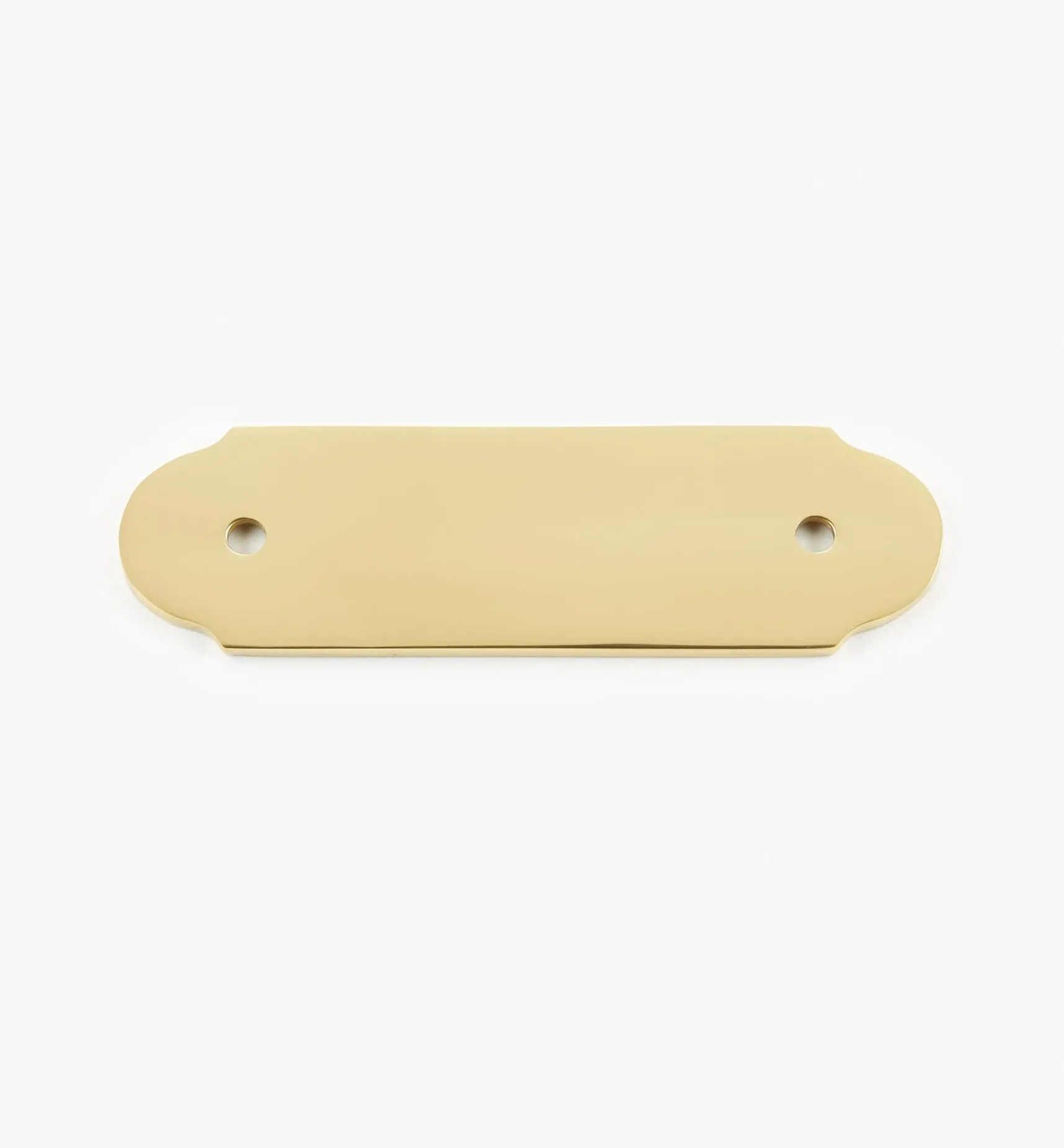 Discount Brass Round-Edge Handle Escutcheon Escutcheons