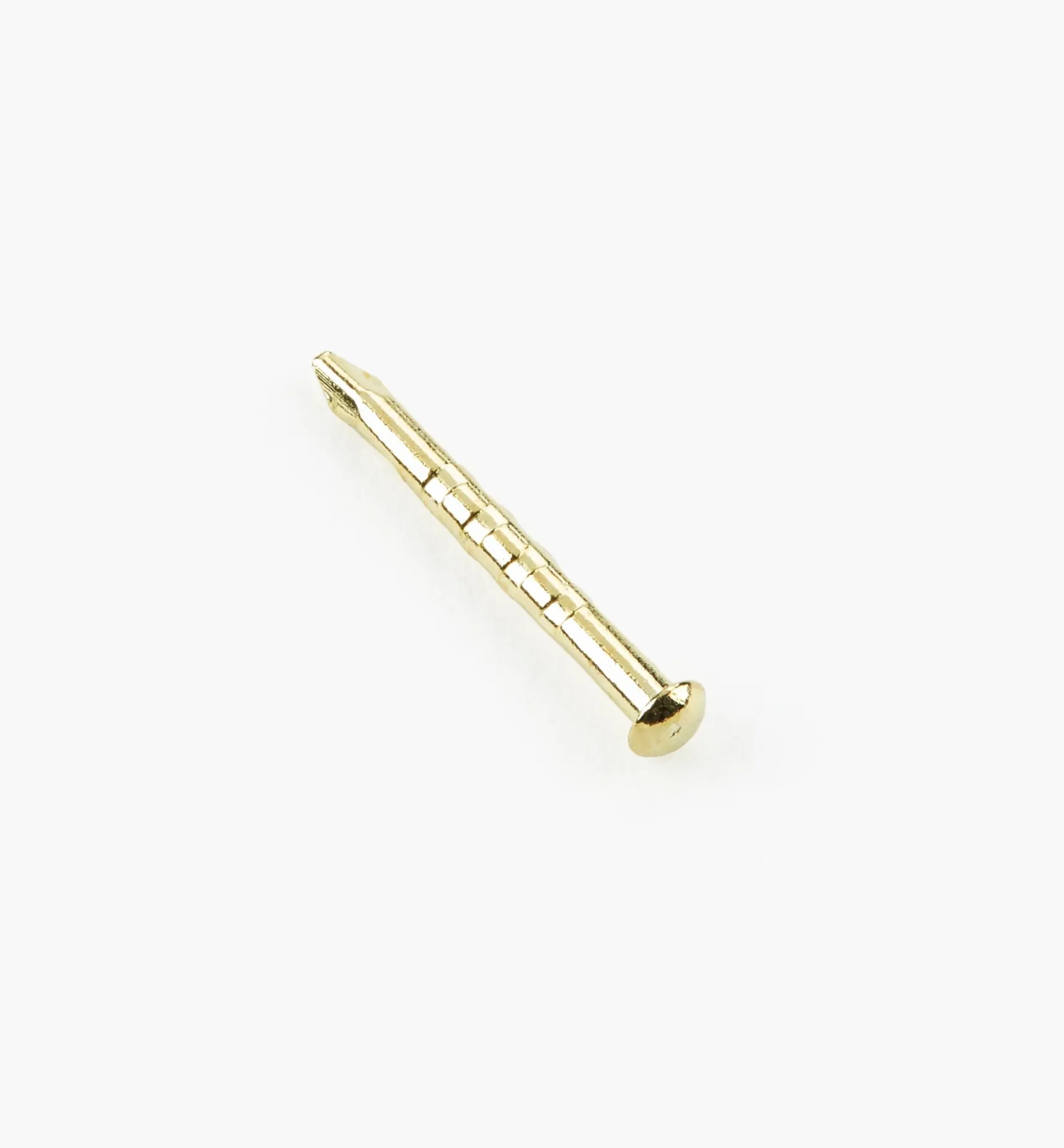 Brass-Plated Escutcheon Pins Fasteners