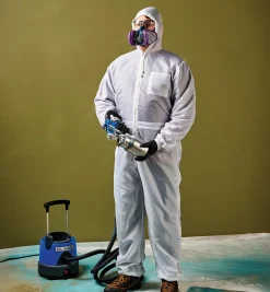 Outlet Breathable Polyester Coveralls Safety Gear