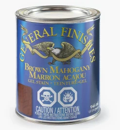 Clearance Brown Mahogany General Gel Stain Supplies