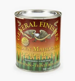 Outlet Brown Mahogany General Water-Based Pigment Stain Supplies