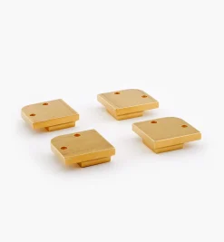 Online Brusso Small Square Box Feet Box Hardware