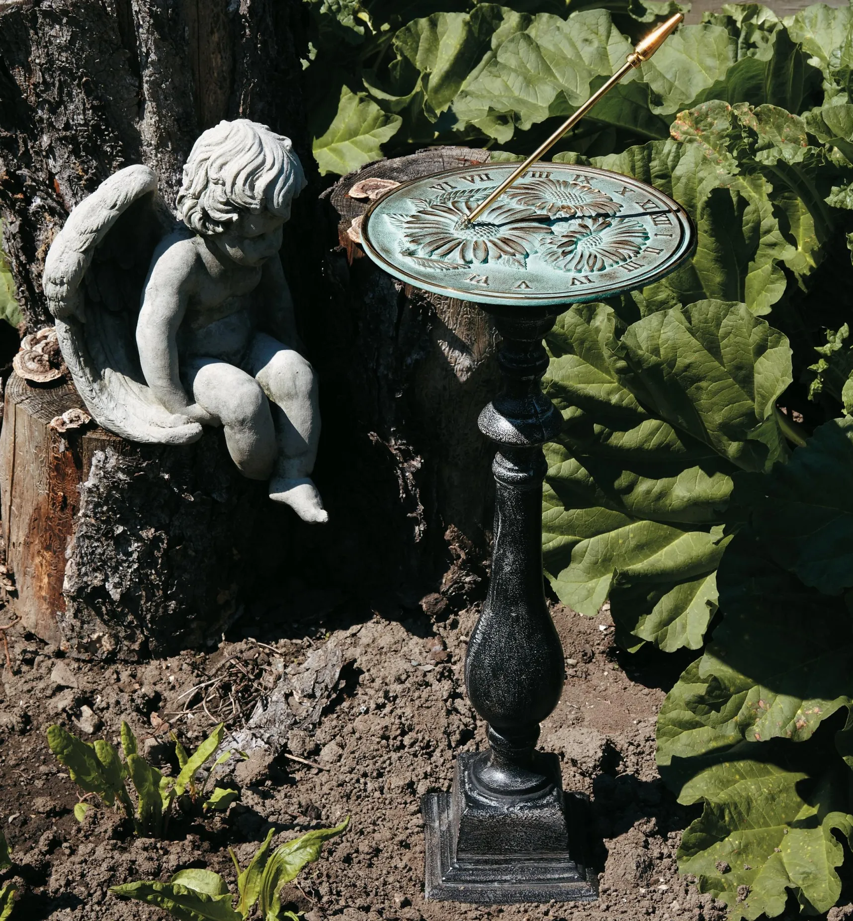 Outlet Cast Brass Sundials Weather Measurement