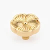 Online Cast Flower Knob Knobs