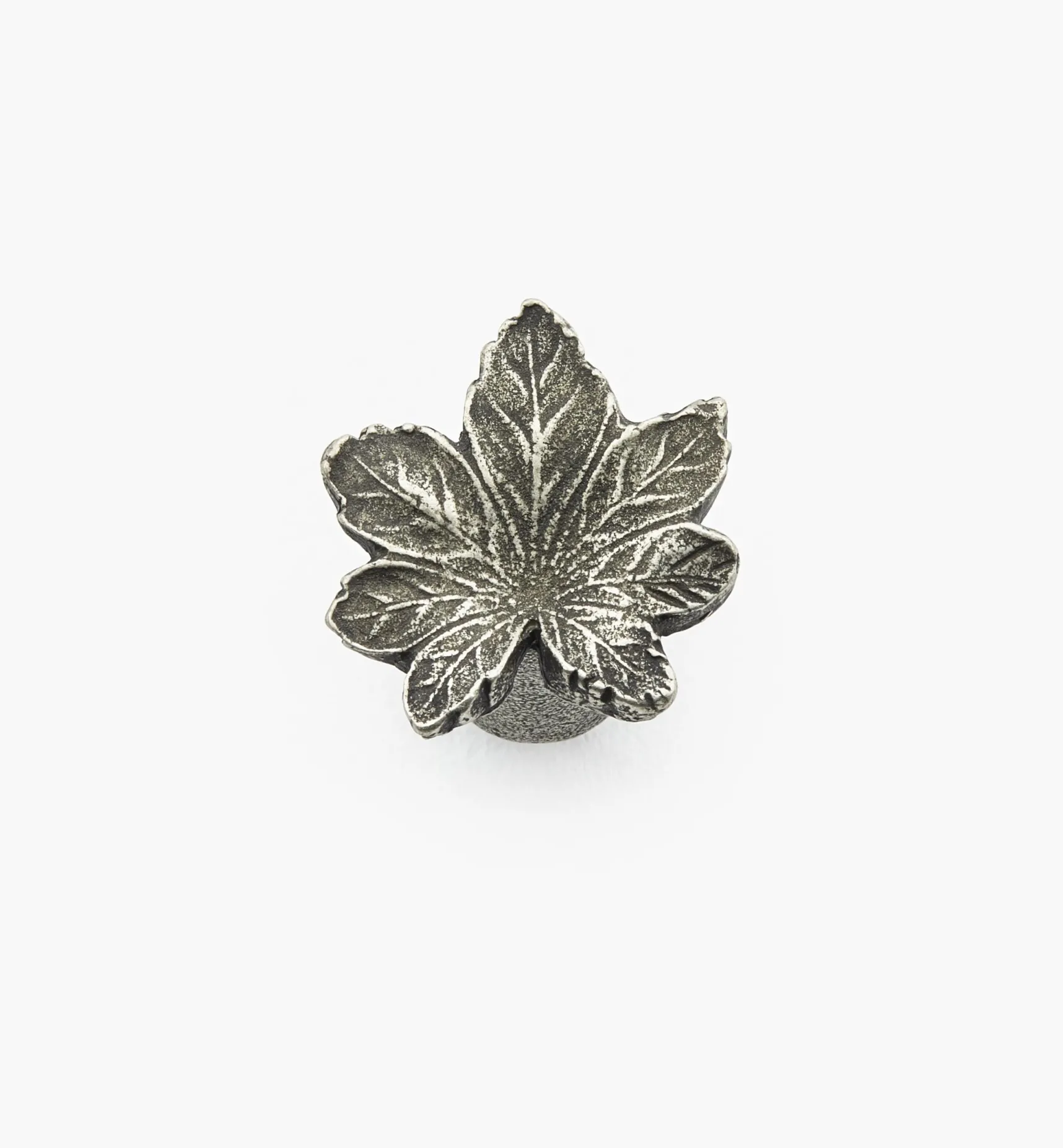 Sale Cast Pewter Maple Leaf Knobs Knobs
