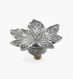 Sale Cast Pewter Maple Leaf Knobs Knobs