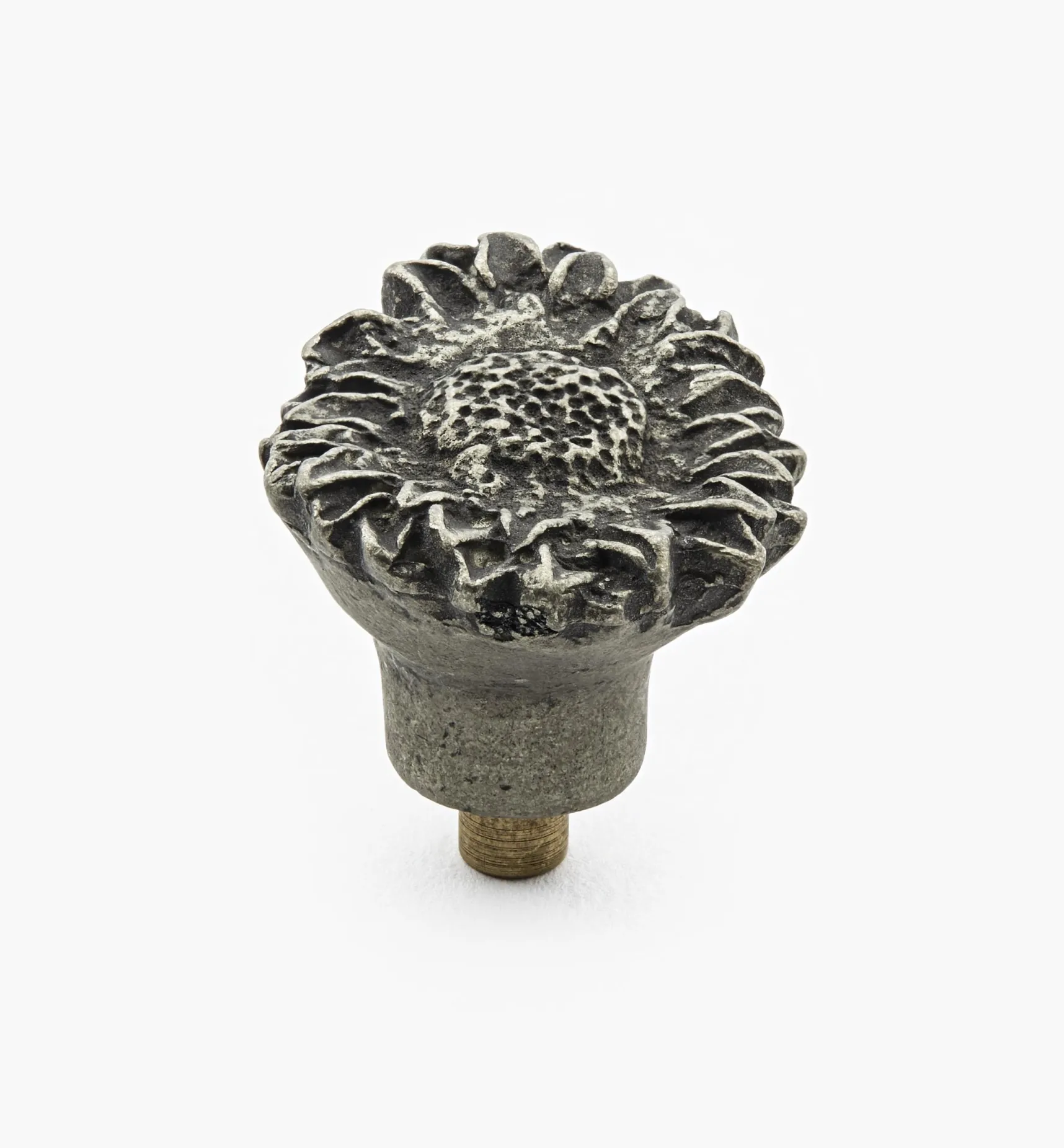 Sale Cast Pewter Sunflower Knobs Knobs