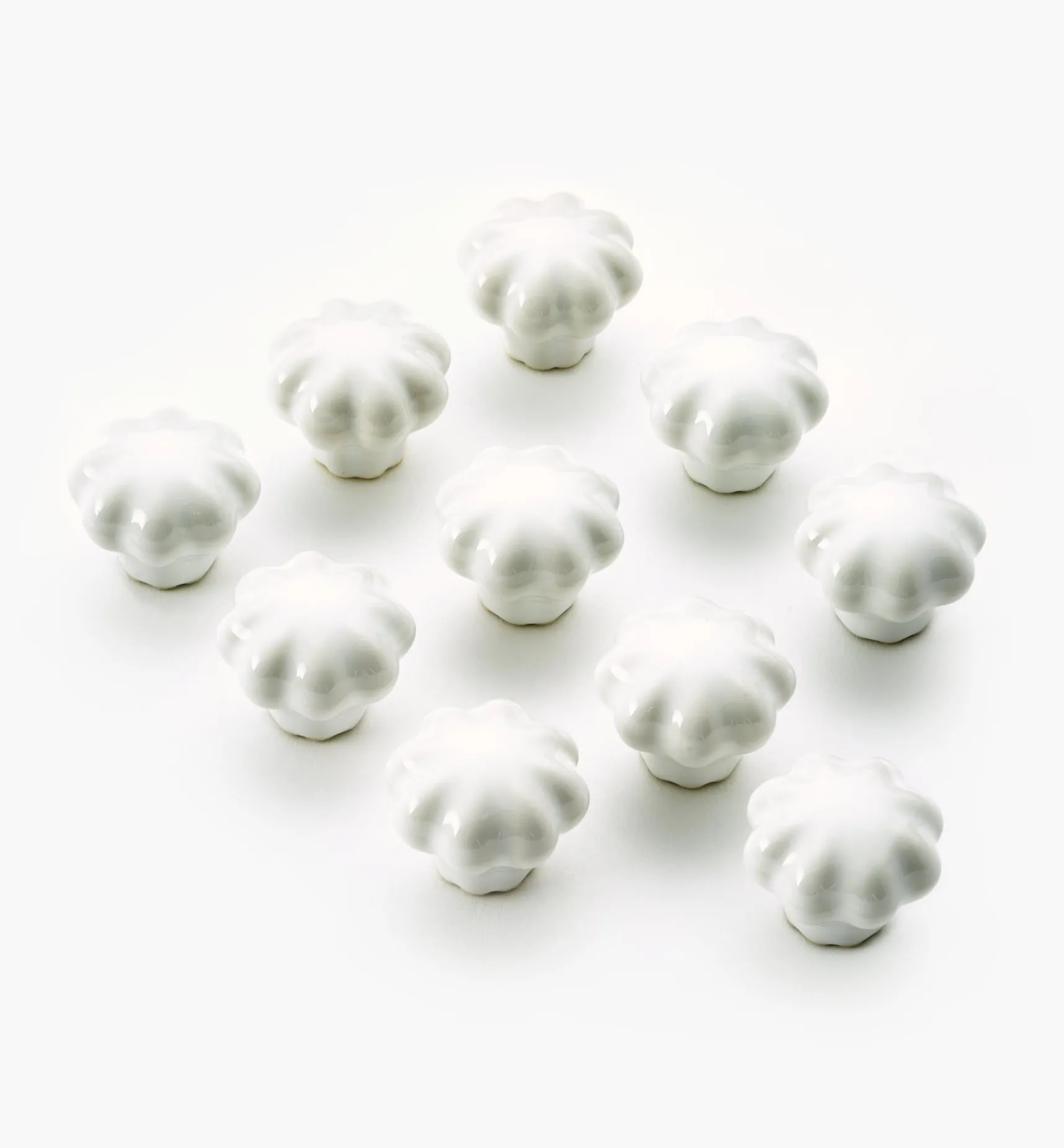 Best Ceramic Embossed Shell Knobs Knobs