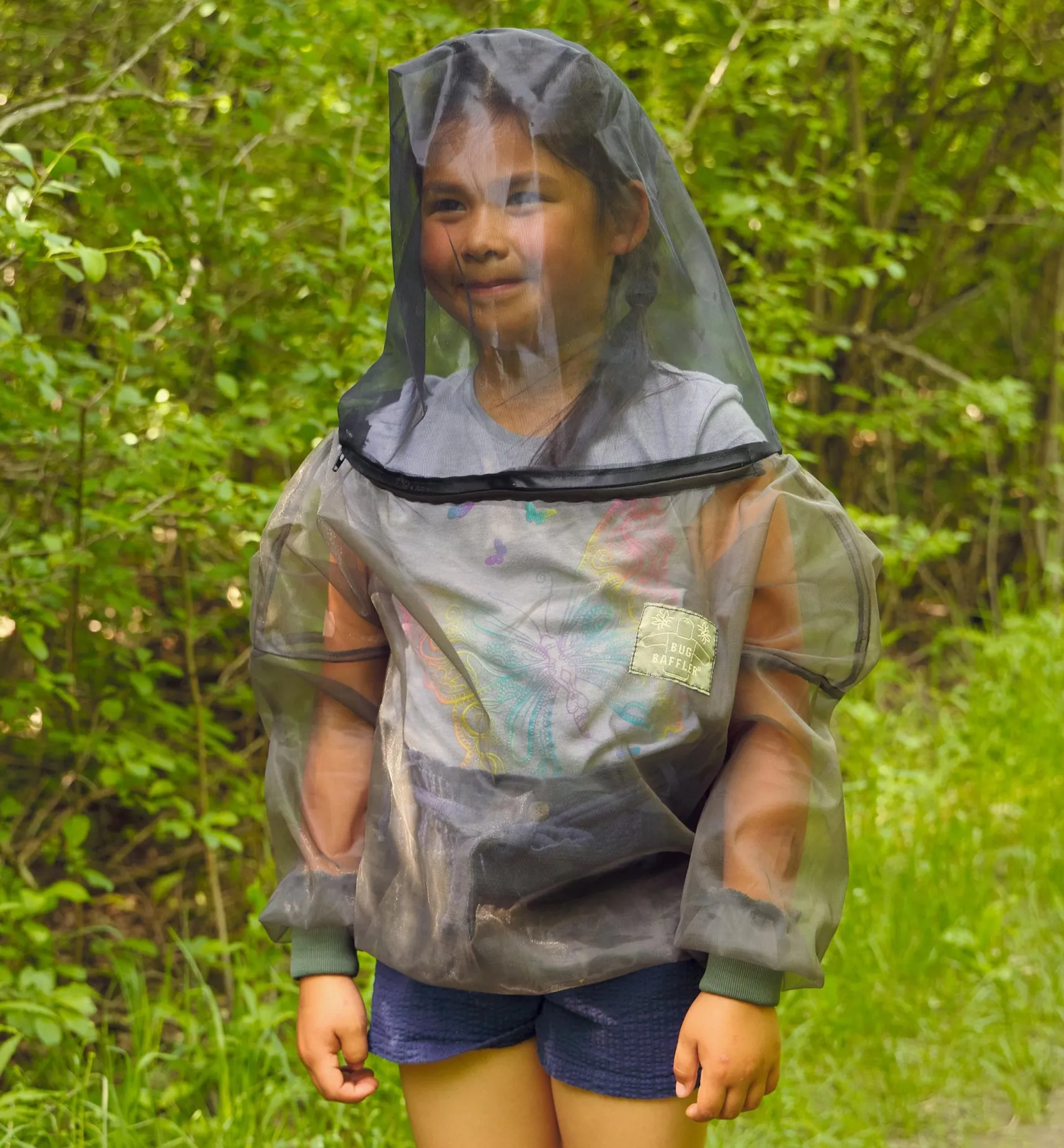 Children's Hooded Bug-Protection Shirt Clothing