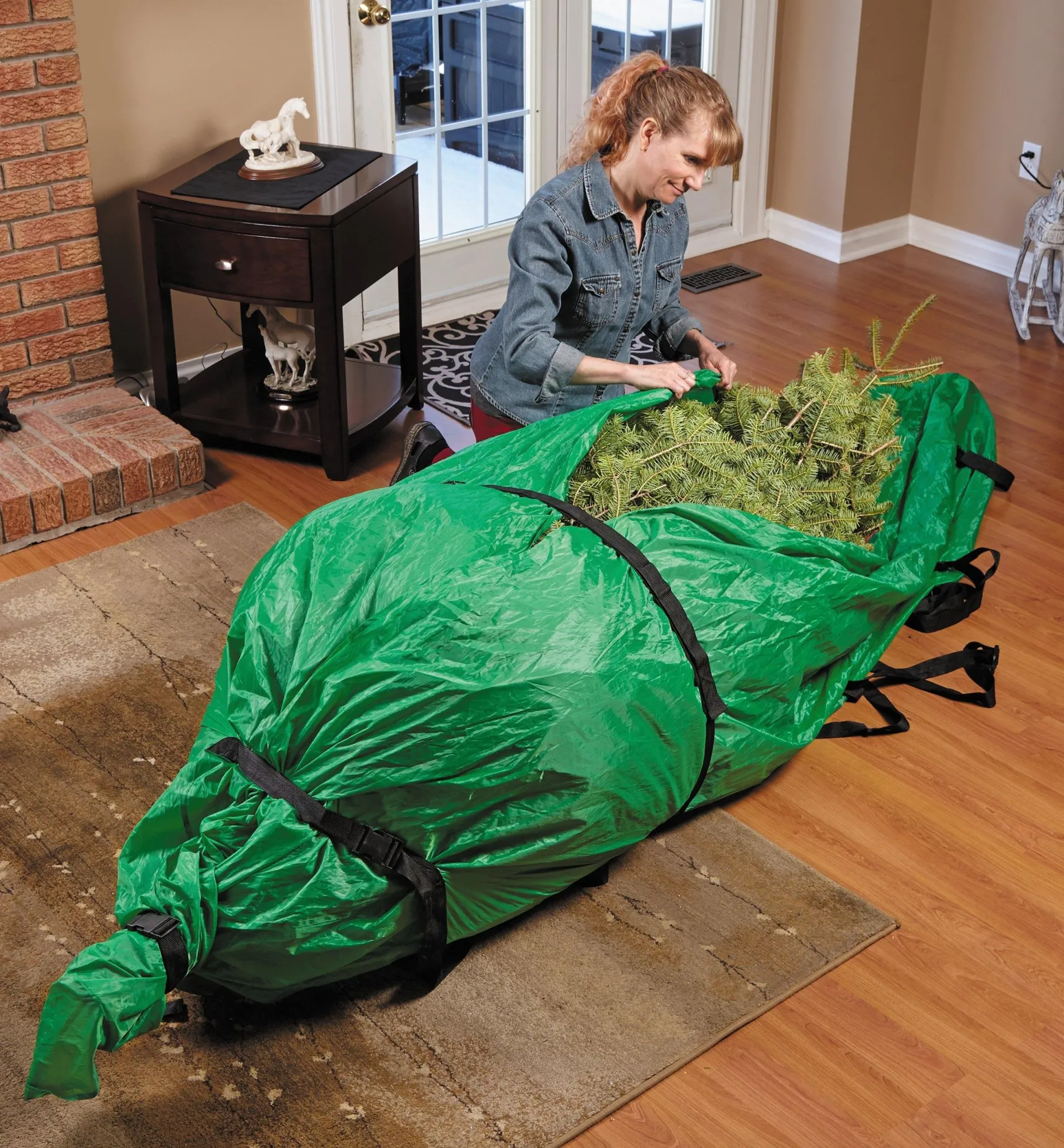 Hot Christmas Tree Transfer Bag Décor