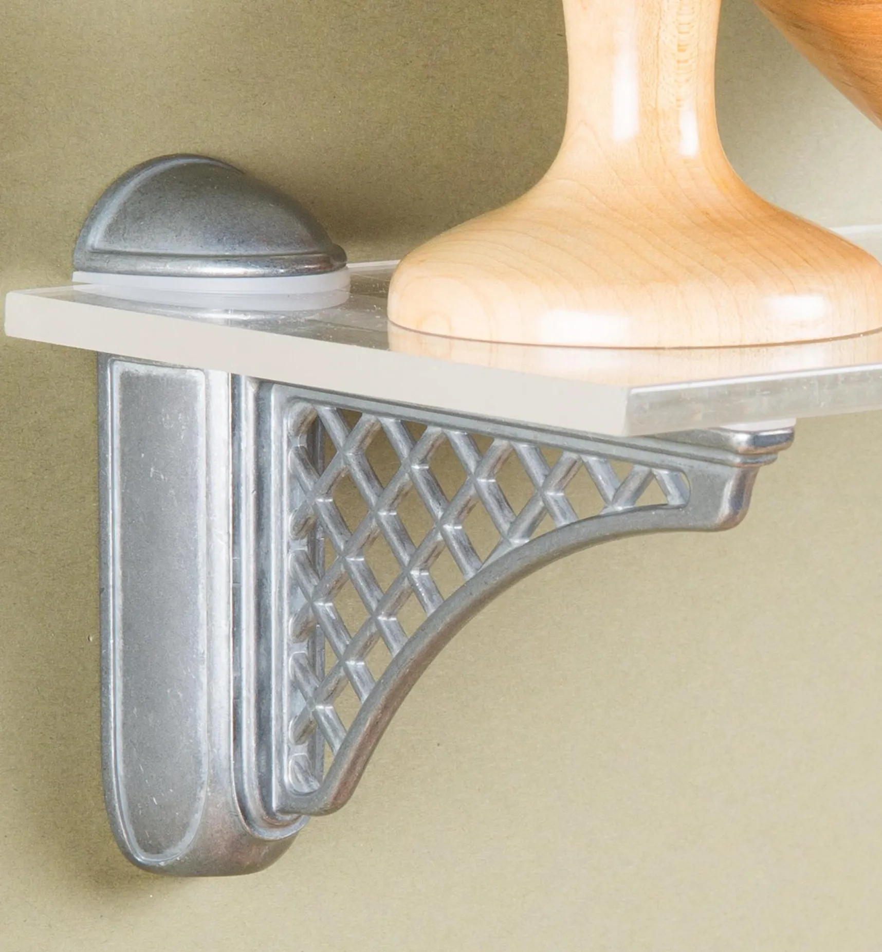 Outlet Colonial Adjustable Shelf Brackets Storage Organization