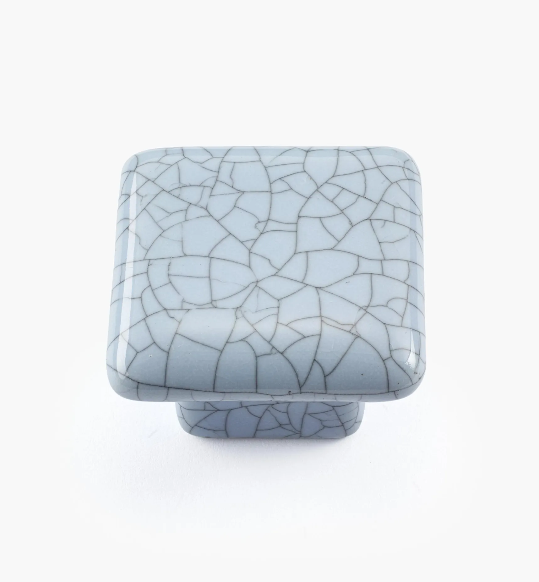 Online Crackle Square Knob Knobs