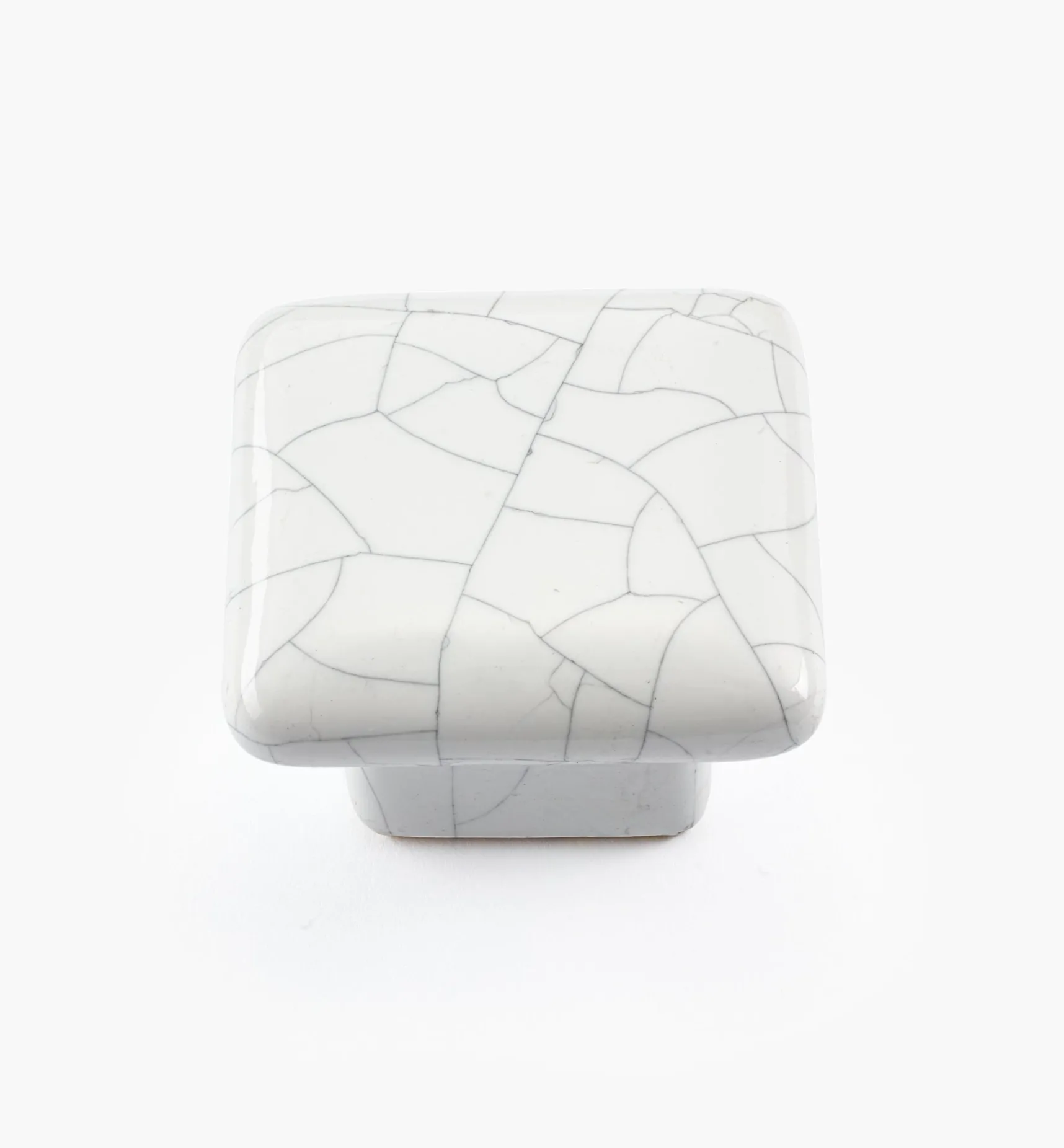 Online Crackle Square Knob Knobs