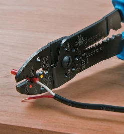 Outlet Crimper/Wire Stripper Hand Tools