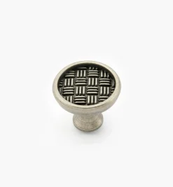 Clearance Crosshatch Pattern Knob Knobs