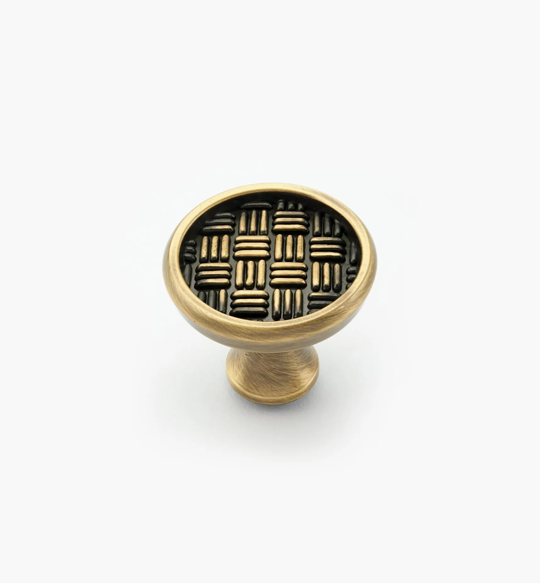 Clearance Crosshatch Pattern Knob Knobs