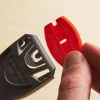 Discount Curved Orange Plastic Razor Blades Scrapers