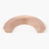 Clearance Danish Walnut Semicircular Half-Ring Pull Pulls