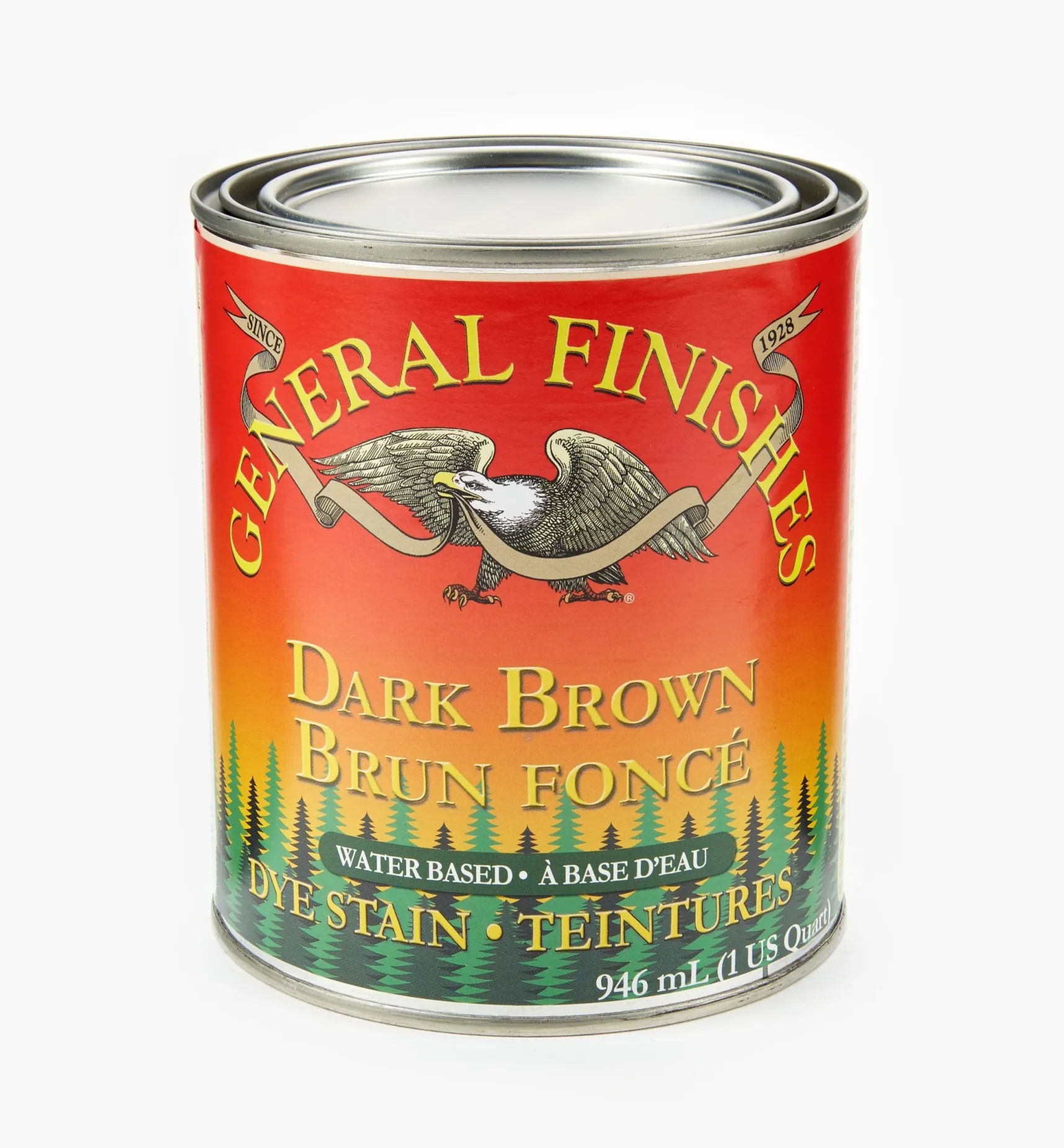 Hot Dark Brown General Water-Based Dye Stain Supplies