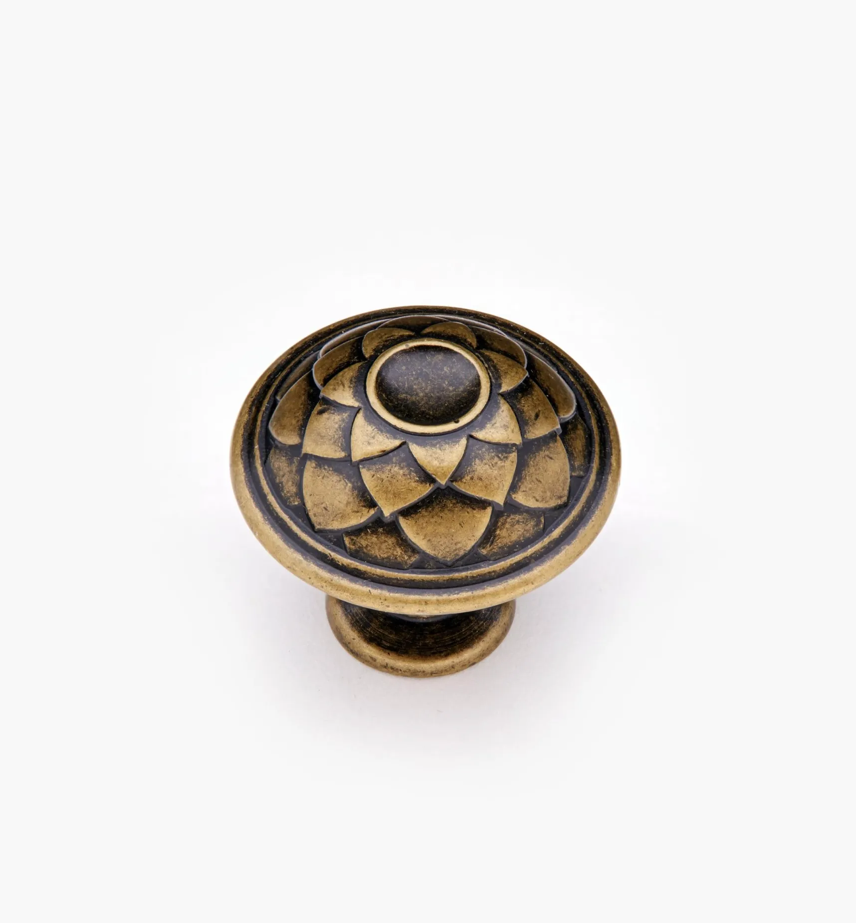 Online Decorative Leaf Knob Knobs