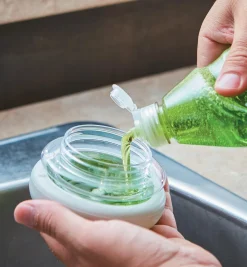 Hot Dish Soap Dispenser Cleaning