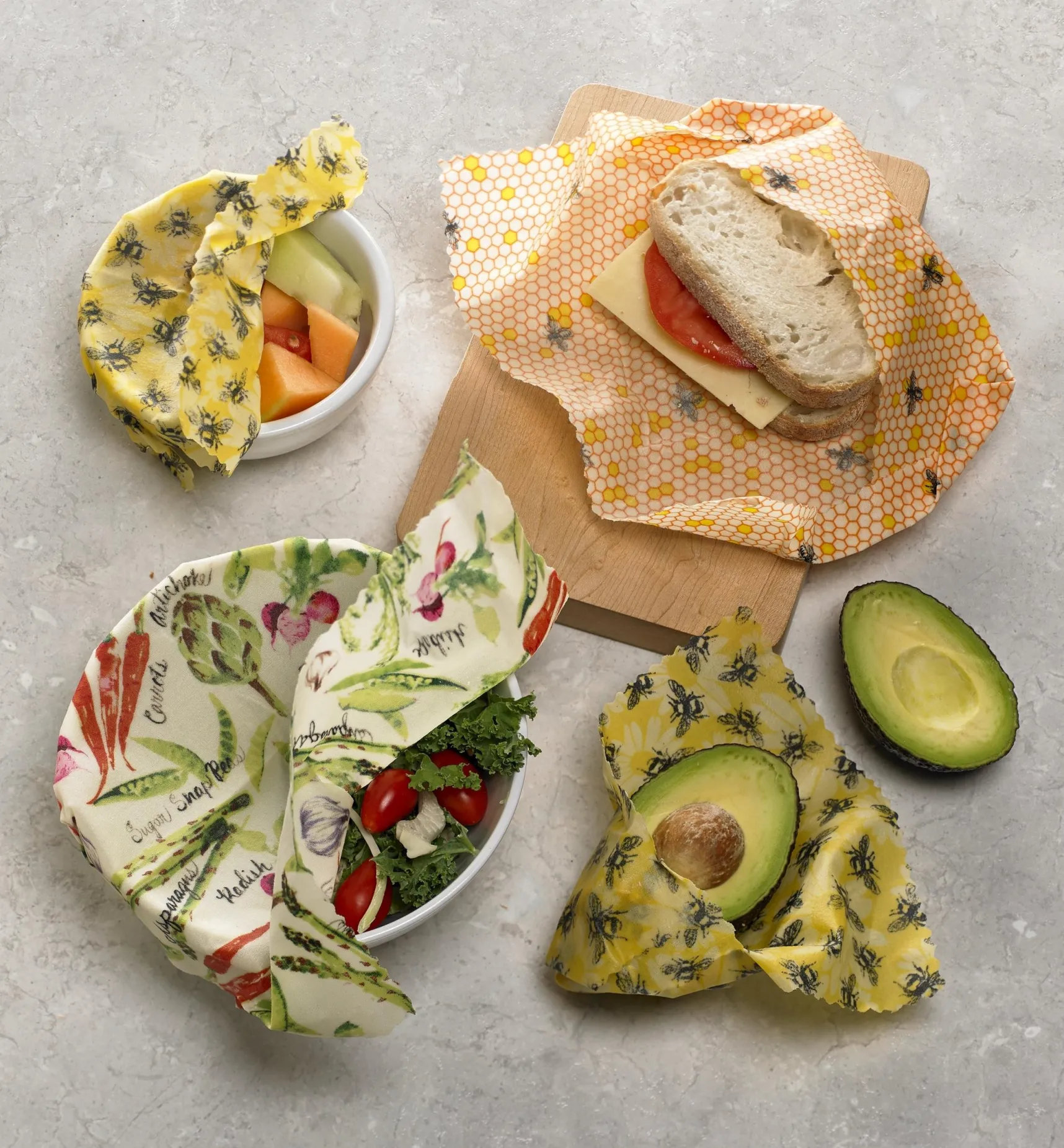 Discount DIY Beeswax Wrap Kit Food Storage