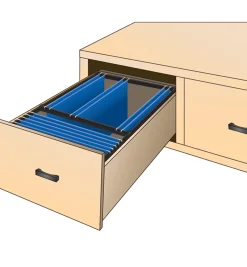 Discount Drawer File-Frame Kits Storage Organization