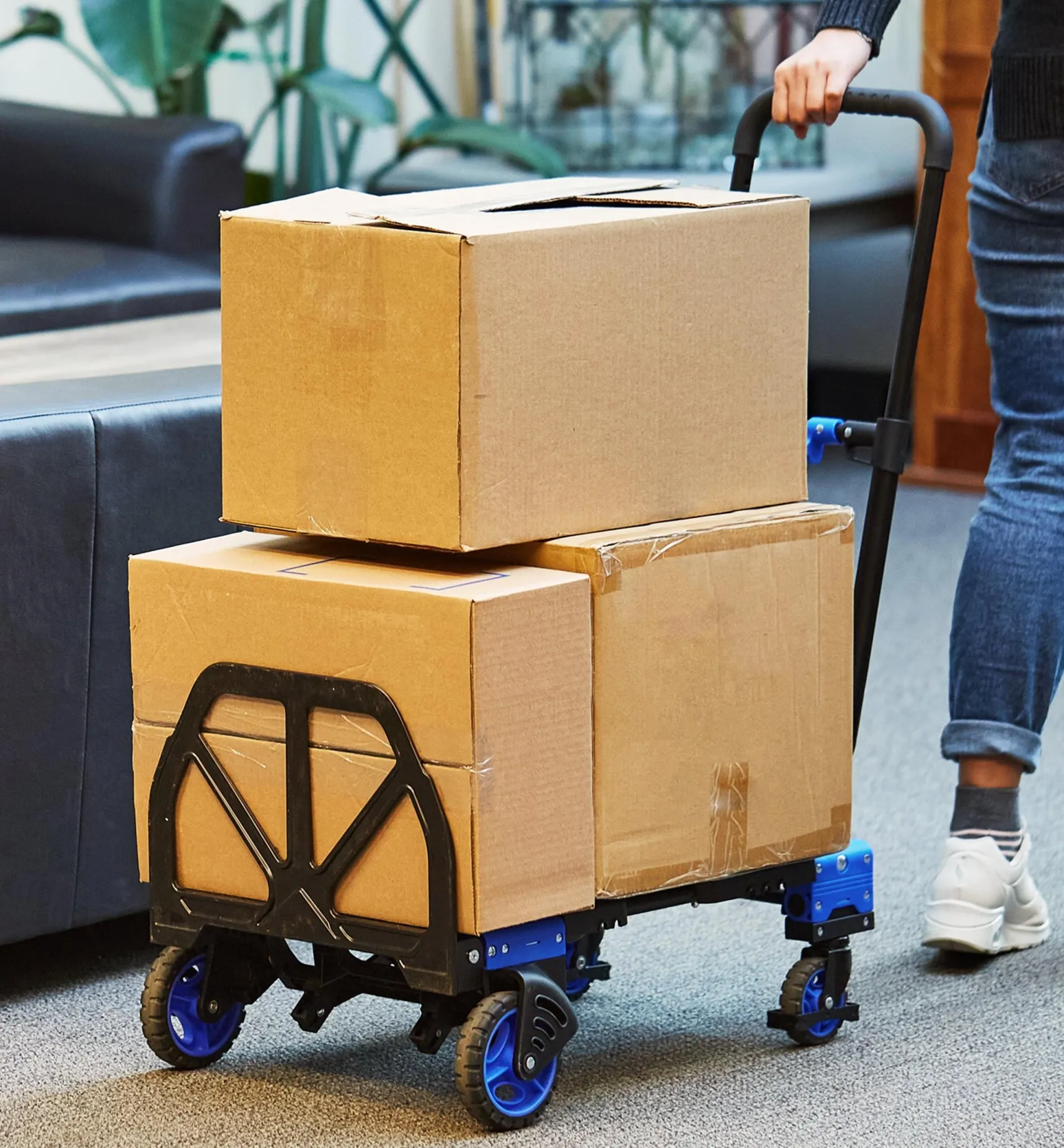 Sale Dual Hand Truck & Moving Cart Storage & Organization