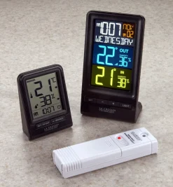 Online Dual-Display Indoor/Outdoor Weather Station Weather Measurement