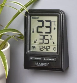 Online Dual-Display Indoor/Outdoor Weather Station Weather Measurement