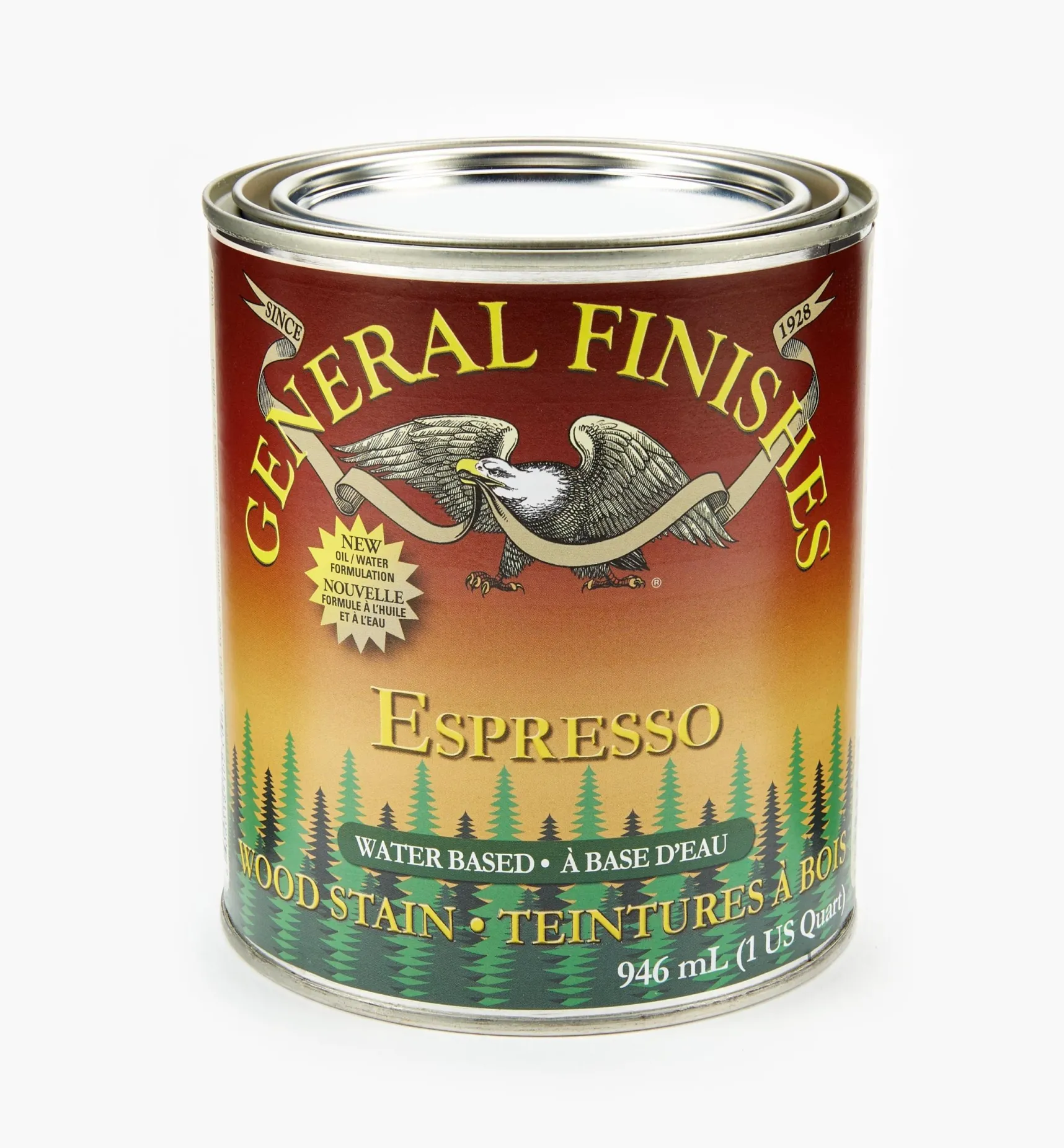 Discount Espresso General Water-Based Pigment Stain Supplies