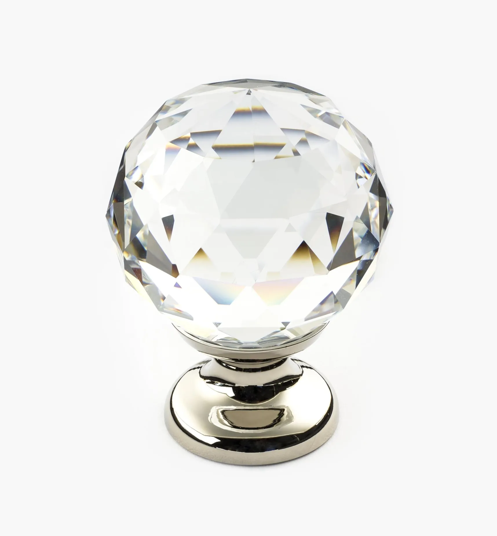 Outlet Faceted Glass Knobs Knobs