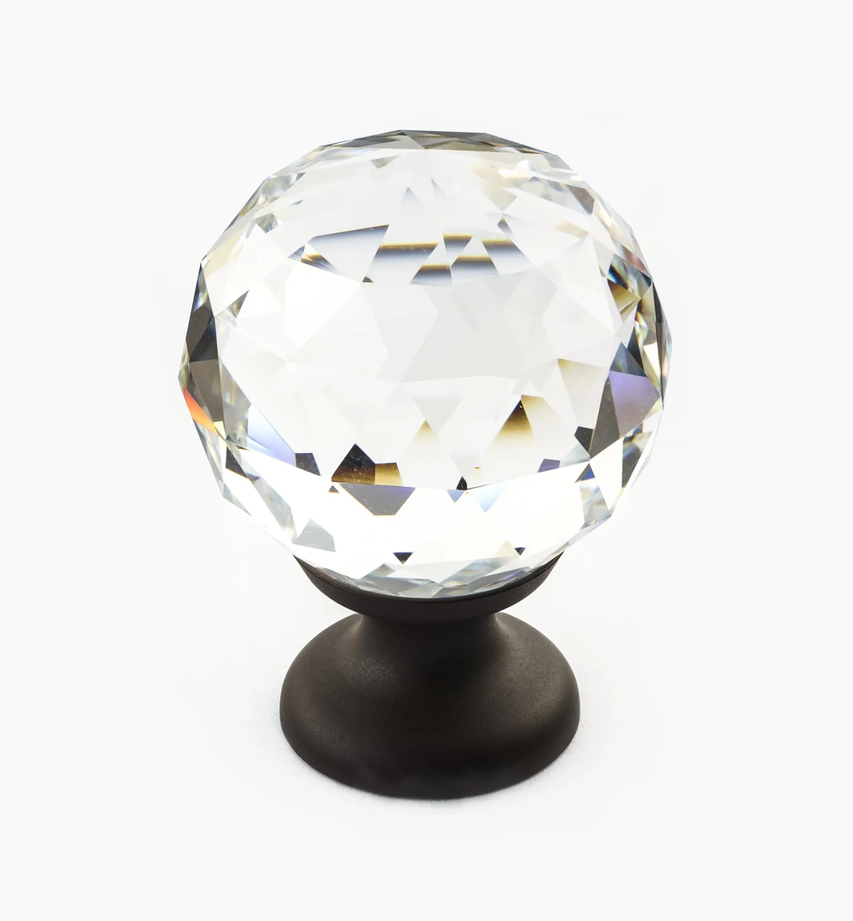 Outlet Faceted Glass Knobs Knobs