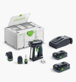 New Festool C 18 Compact Drill Set Power Tools