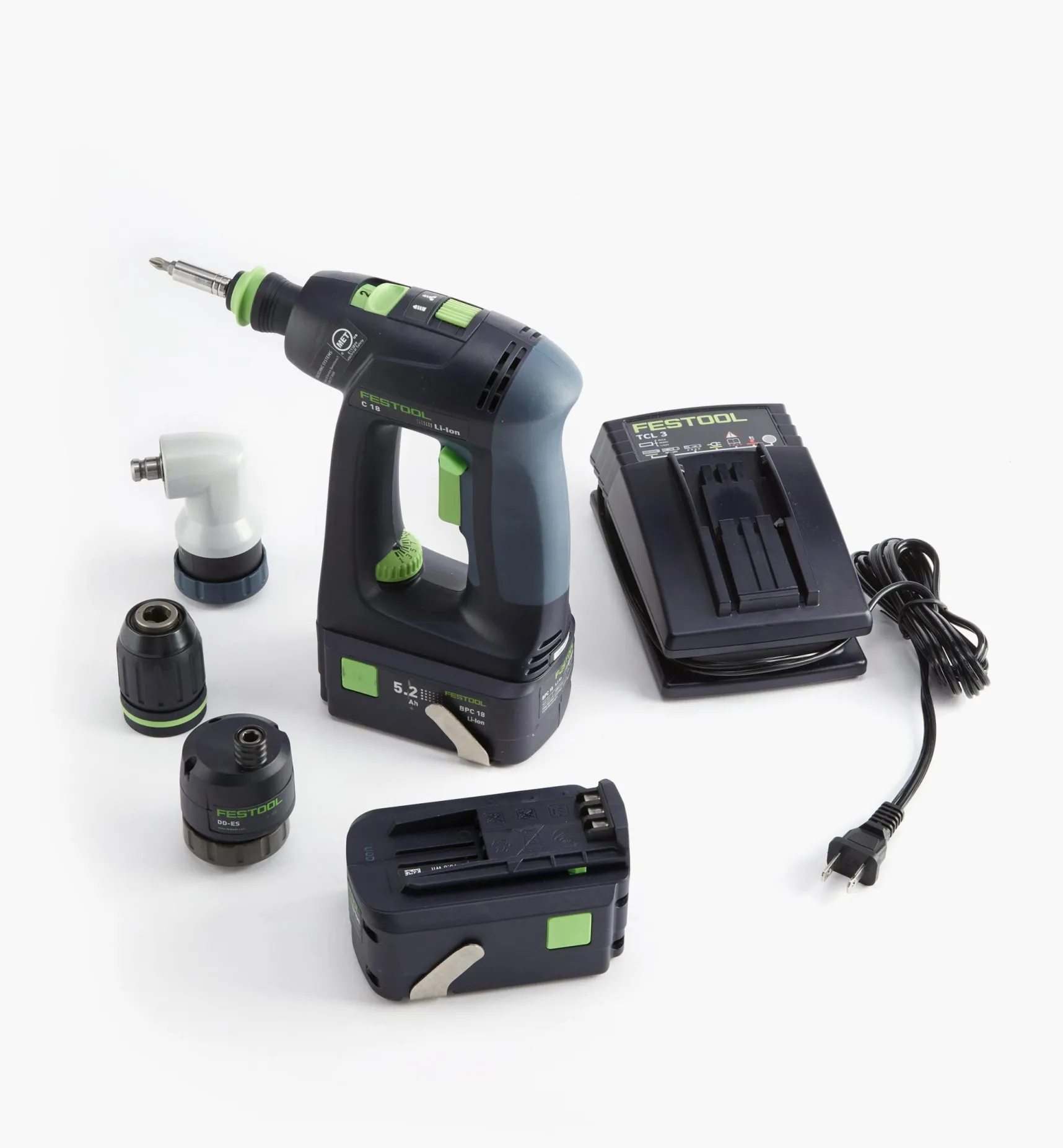 Best Festool C 18 Cordless Drill Set Power Tools