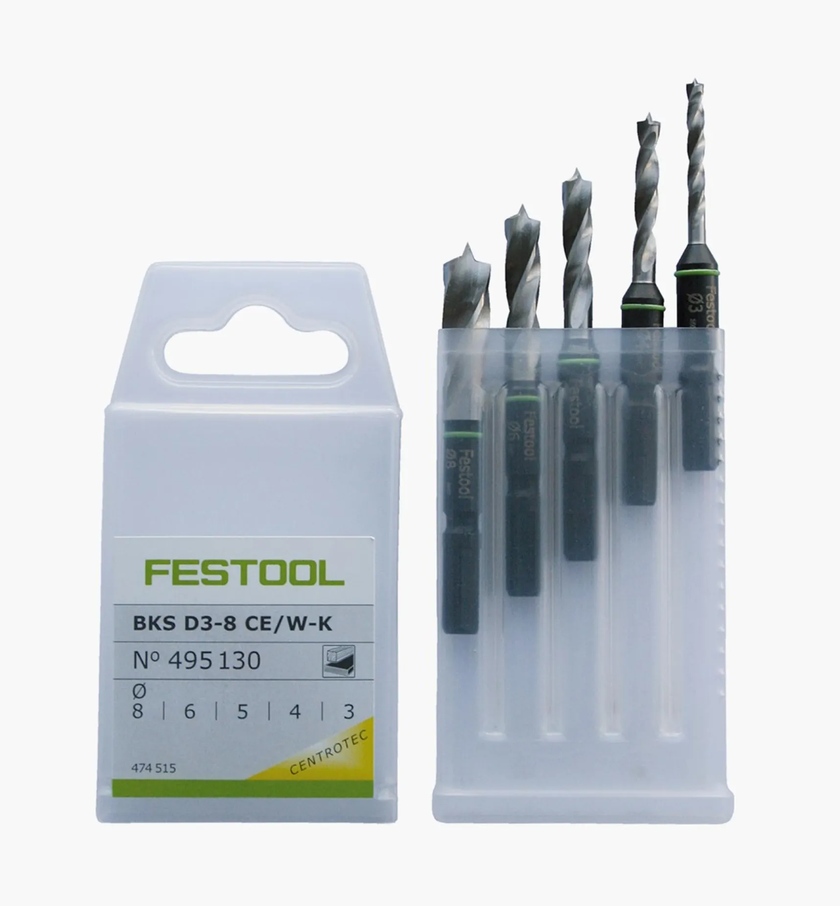 Festool Centrotec Stubby Brad Point Bits Power Tool Accessories