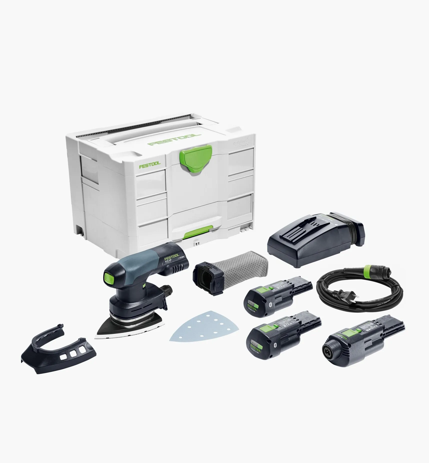 Discount Festool Cordless Delta Sander DTSC 400 LI 3,0 Set Power Tools