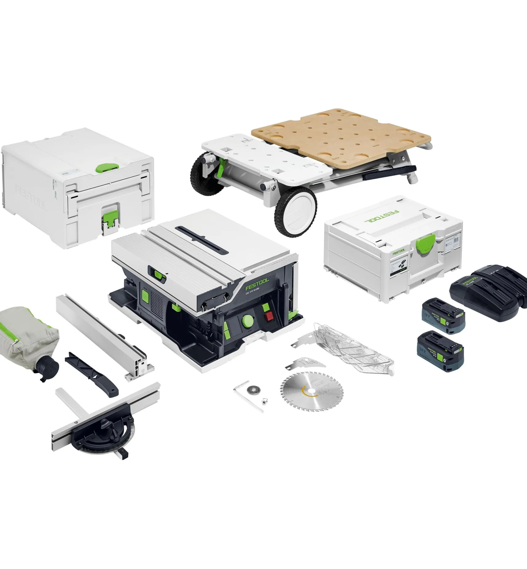 Discount Festool Cordless Table Saw CSC SYS 50 Power Tools