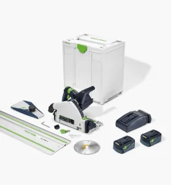 Outlet Festool Cordless Track Saw TSC 55 KEBI-F-Set-FS Power Tools