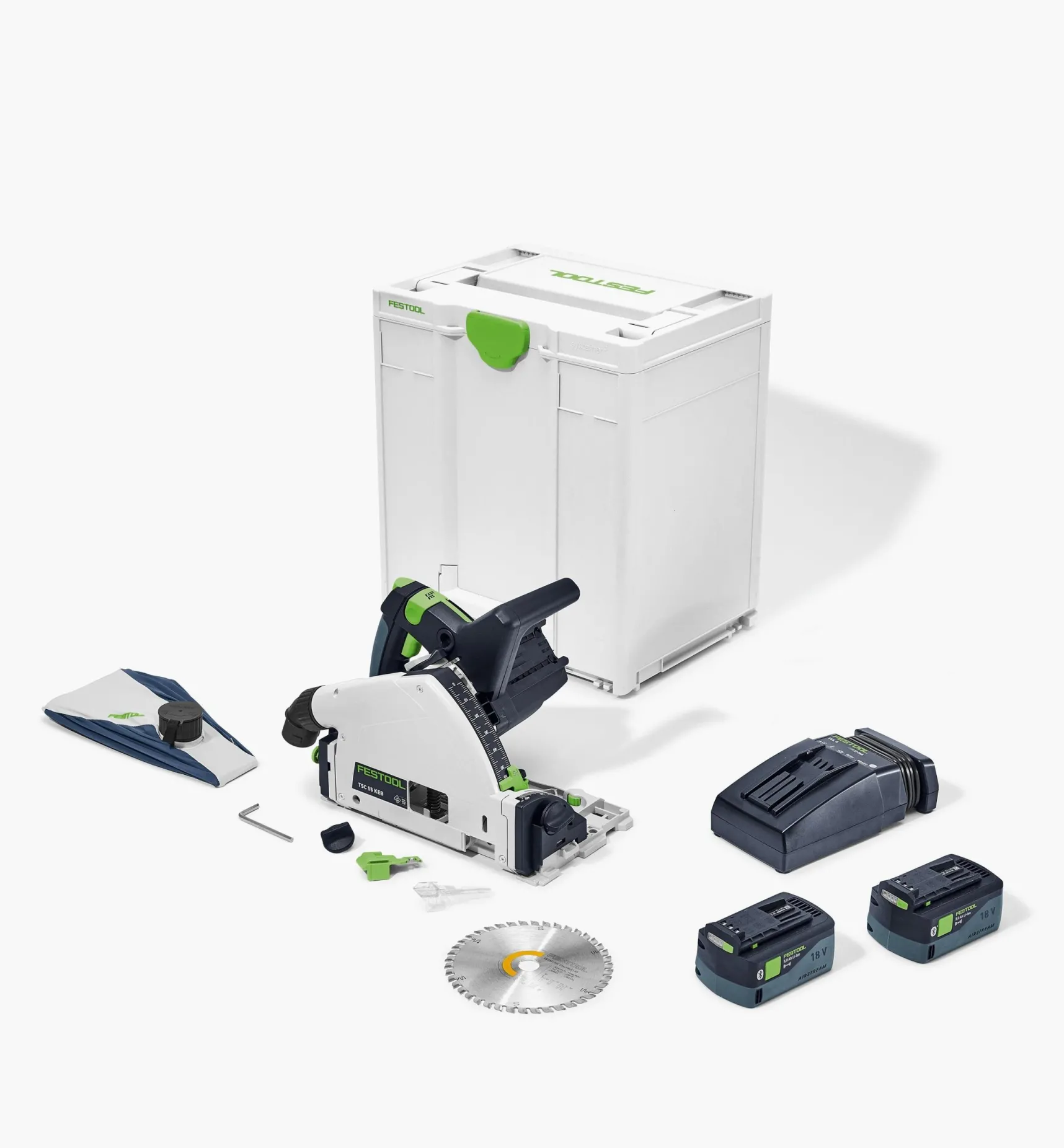 Online Festool Cordless Track Saw TSC 55 KEBI-F-Plus Power Tools
