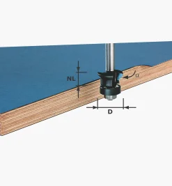 Online Festool Edge-Trimming Chamfer Cutter Routing