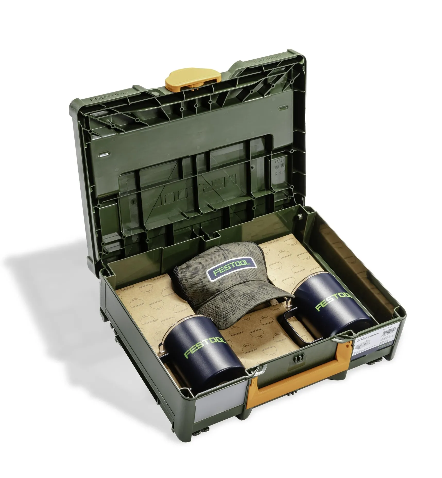 Outlet Festool Outdoor Systainer Case With Hat & Mugs Safety Gear